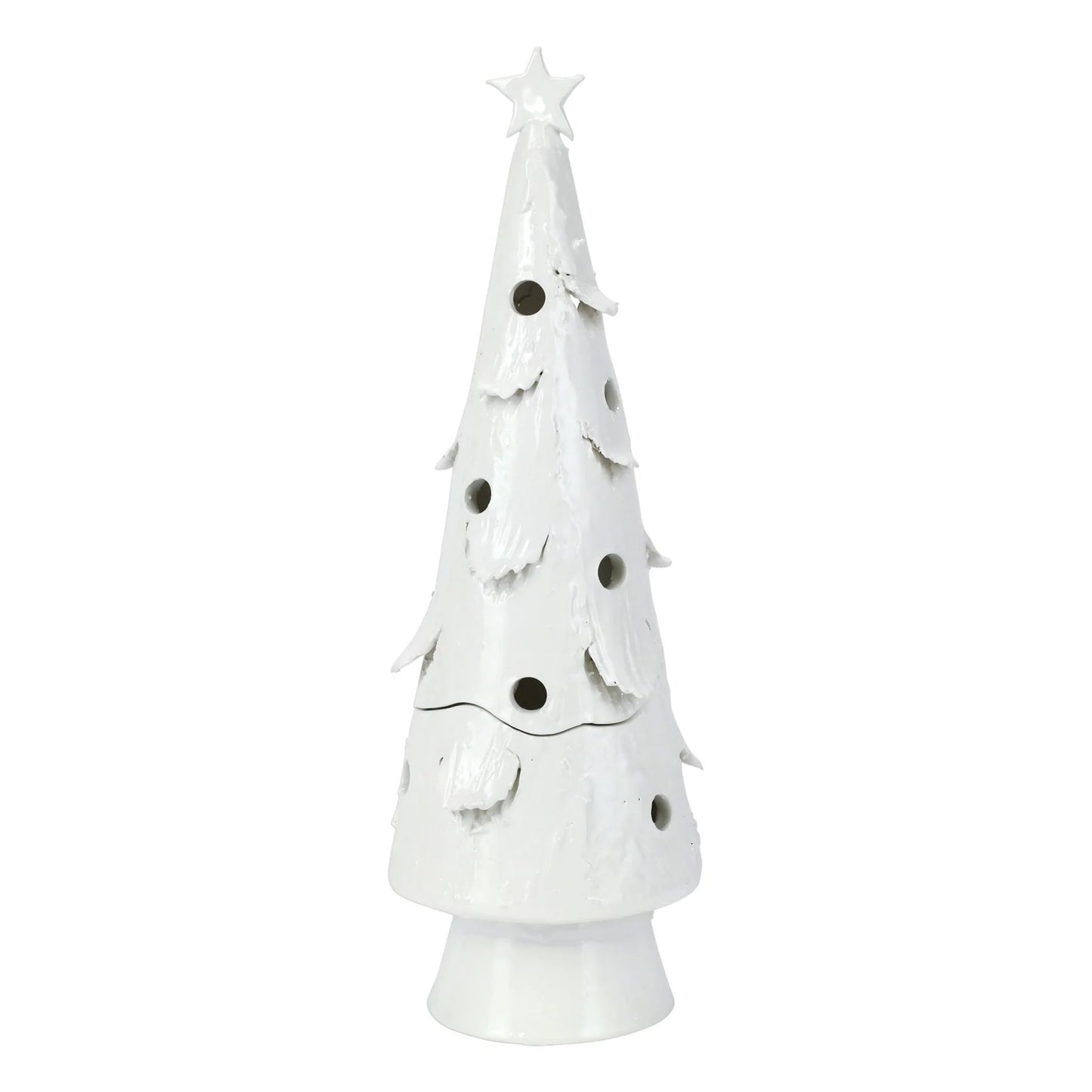 Vietri Foresta White Large Tree with Star