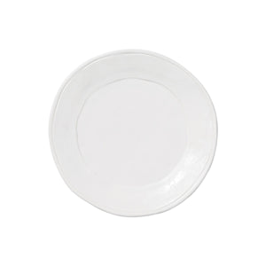 Vietri Fresh Salad Plate White