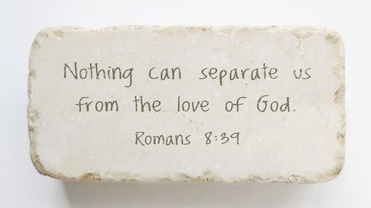 Twelve Stone Art Half Block (Romans 8:39)