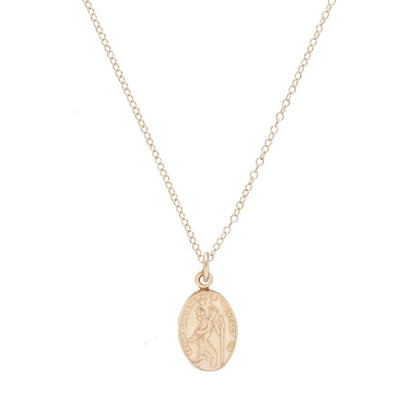 enewton 16" Necklace Gold - Protection Small Gold Charm