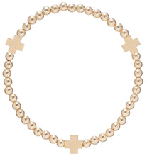 Load image into Gallery viewer, enewton Signature Cross Bracelet Gold - Gold