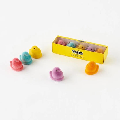 Small Flocked PEEPS® Boxed Set of 5