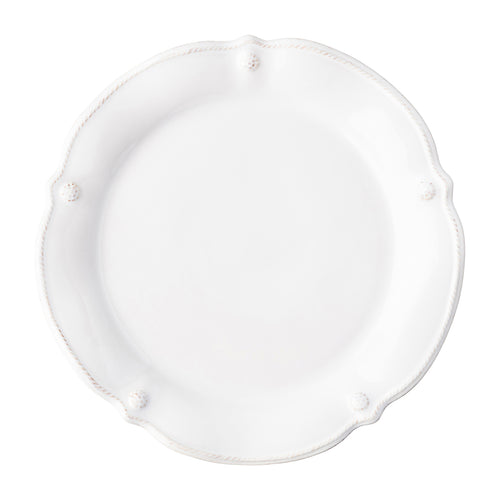 Berry & Thread Whitewash Flared Dinner Plate - Juliska