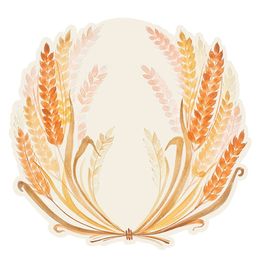 Die-Cut Golden Harvest Placemat