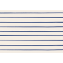 Load image into Gallery viewer, Navy Stripe Paper Placemats - 24 Sheets