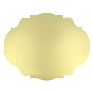 Hester & Cook Die-cut Gold French Frame Placemat