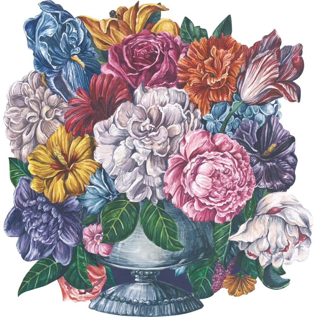 Die-Cut Dutch Floral Placemat