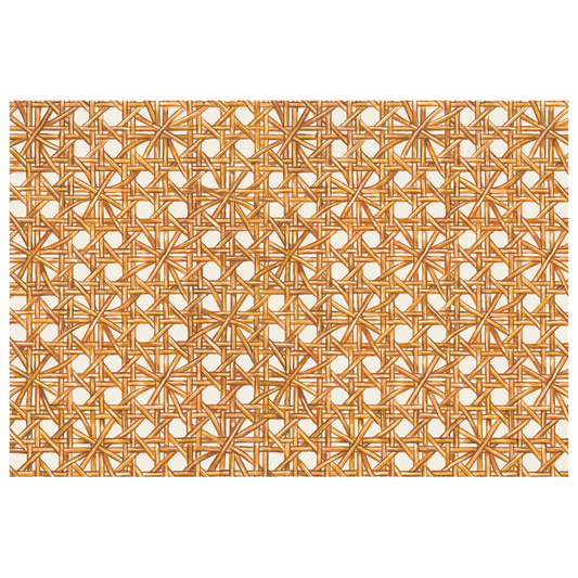 Rattan Weave Paper Placemats