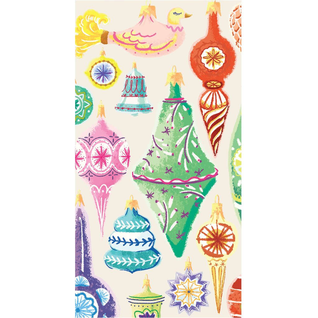 Hester & Cook Ornaments Guest Napkin - Pack of 16