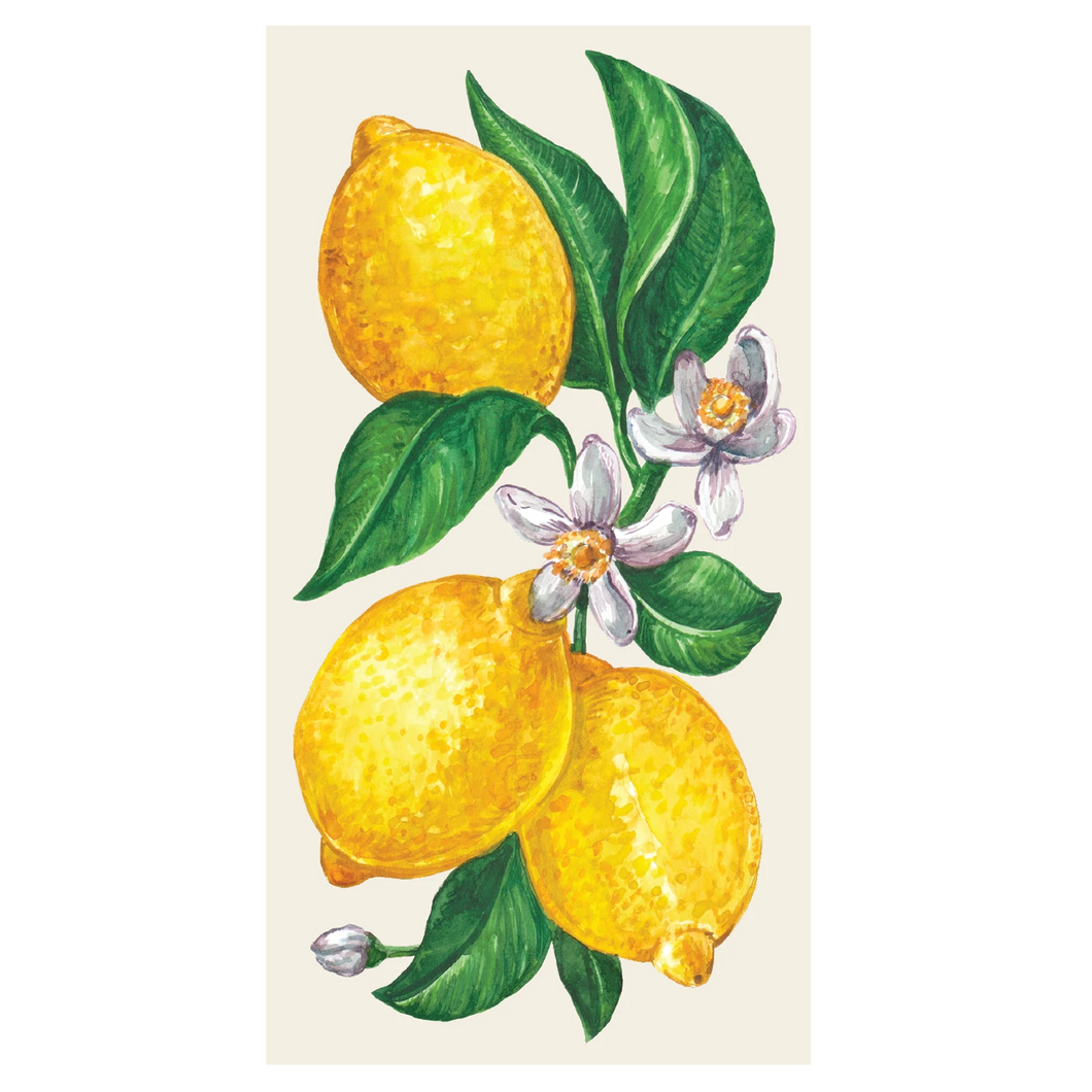 Lemons Paper Guest Napkin - Pack of 20