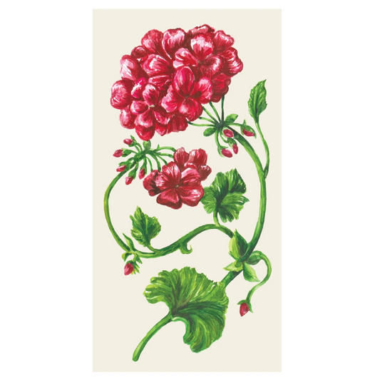Geranium Guest Napkin - Pack of 16