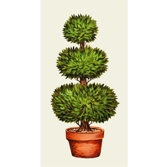 Hester & Cook Topiary Guest Napkin - Pack of 16