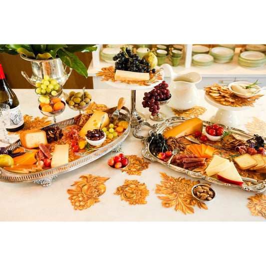 Gold Flora Serving Confetti