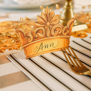 Crown Place Card - Set of 12