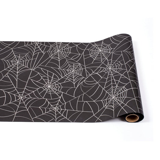 Spiderweb Paper Table Runner