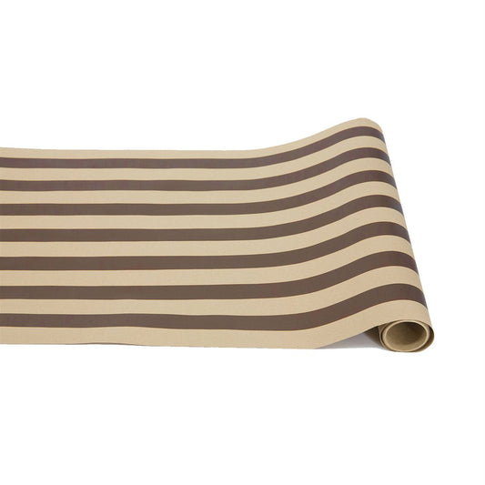 Kraft Brown Classic Stripe Paper Table Runner
