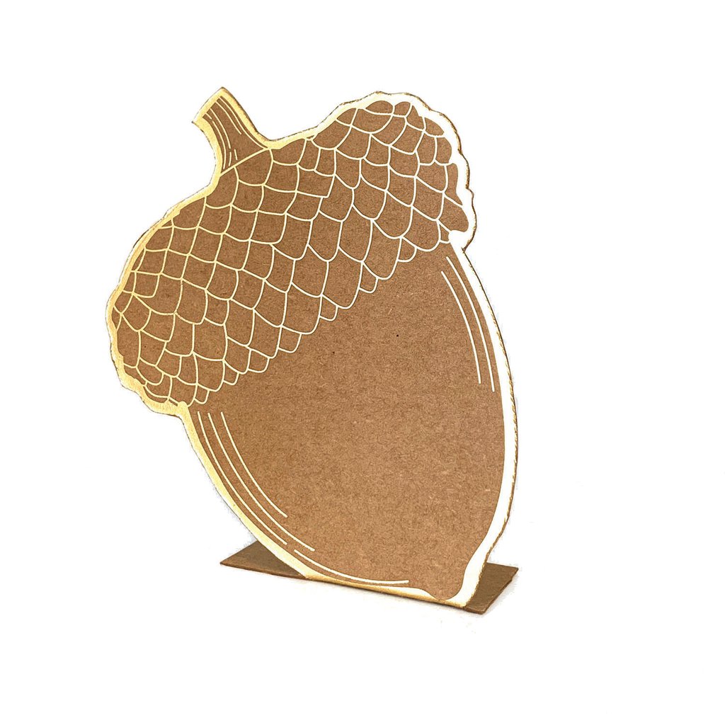 Acorn Paper Place Card