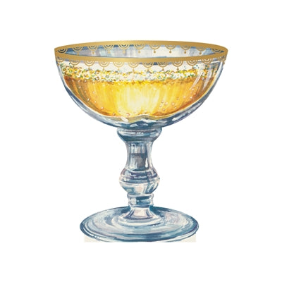 Hester & Cook Champagne Coupe Place Cards
