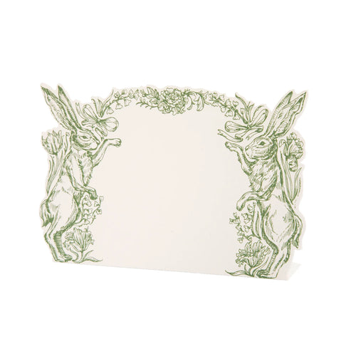 Hester & Cook Greenhouse Hares Place Card Set of 12