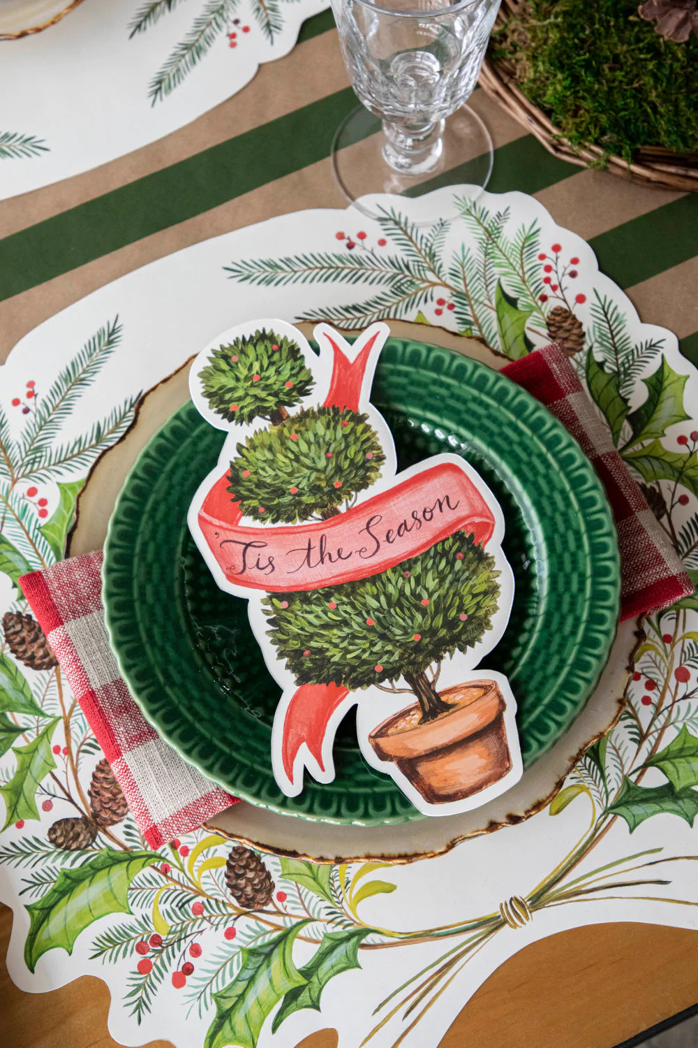 Hester & Cook Holiday Topiary Table Accent