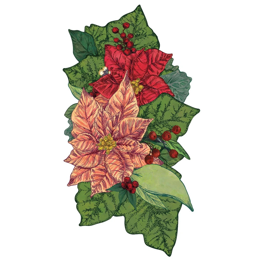 Poinsettia Paper Table Accent