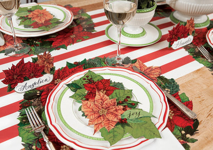 Poinsettia Paper Table Accent