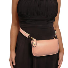 Load image into Gallery viewer, Rose Ash Mini Crossbody/ Wristlet/ Clutch