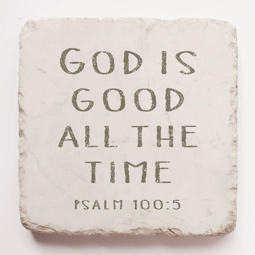 Psalm 100:5 Scripture Stone, Twelve Stone Art