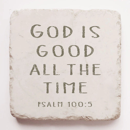 Psalm 100:5 Scripture Stone, Twelve Stone Art