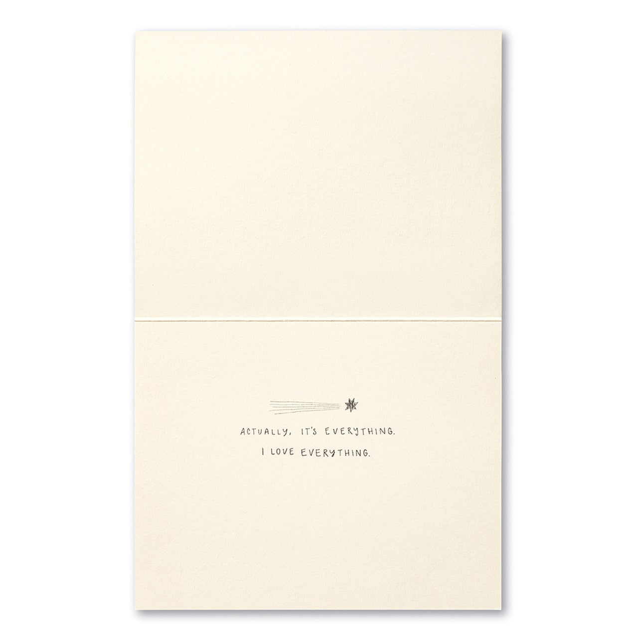 There's Just Something About You love card - Love Muchly