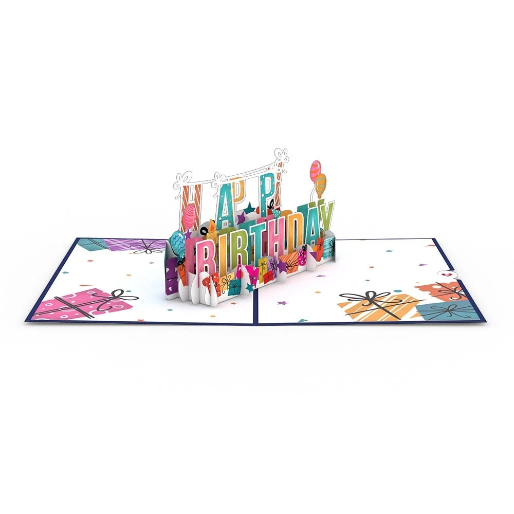 Lovepop Happy Birthday 3D Card
