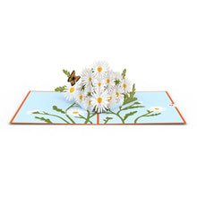 Load image into Gallery viewer, Lovepop Daisies with Monarch Butterfly 3D Card