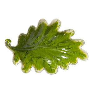 Vietri Reactive Leaves Bowl