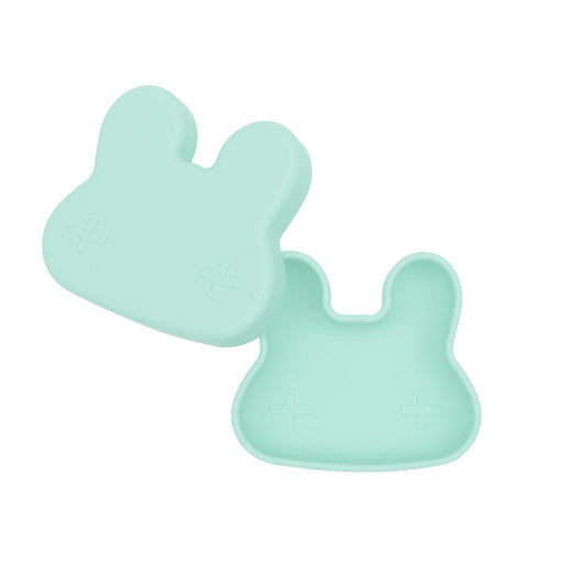 Baby Silicone Bunny Snackie Mint