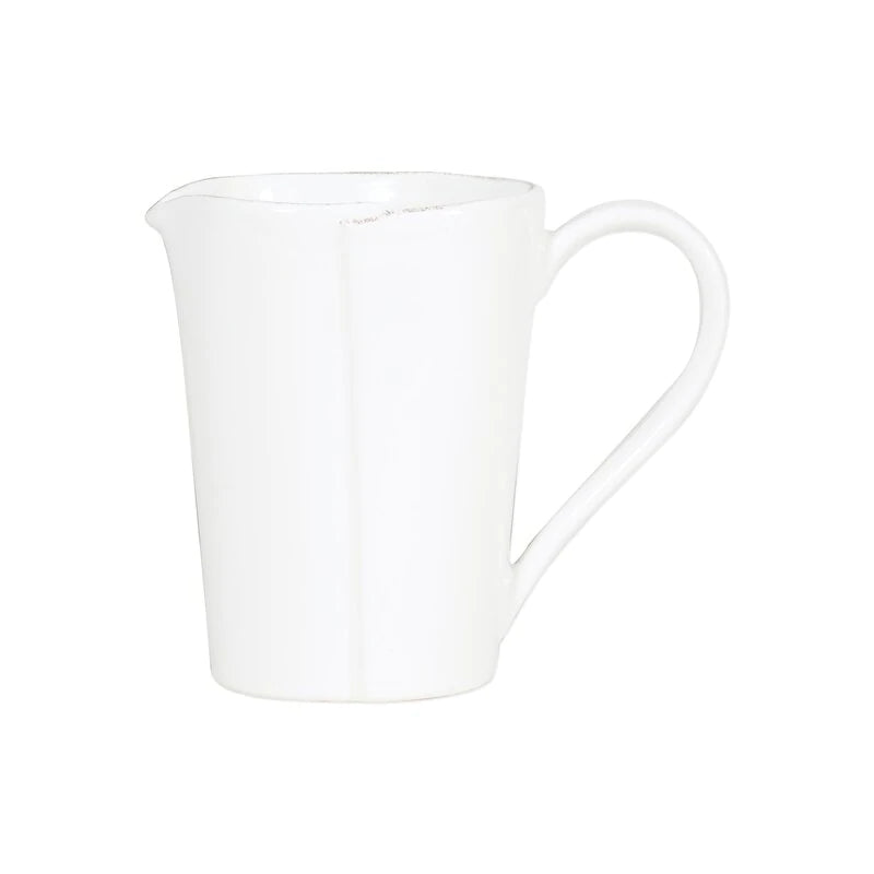Vietri Melamine Lastra White Pitcher