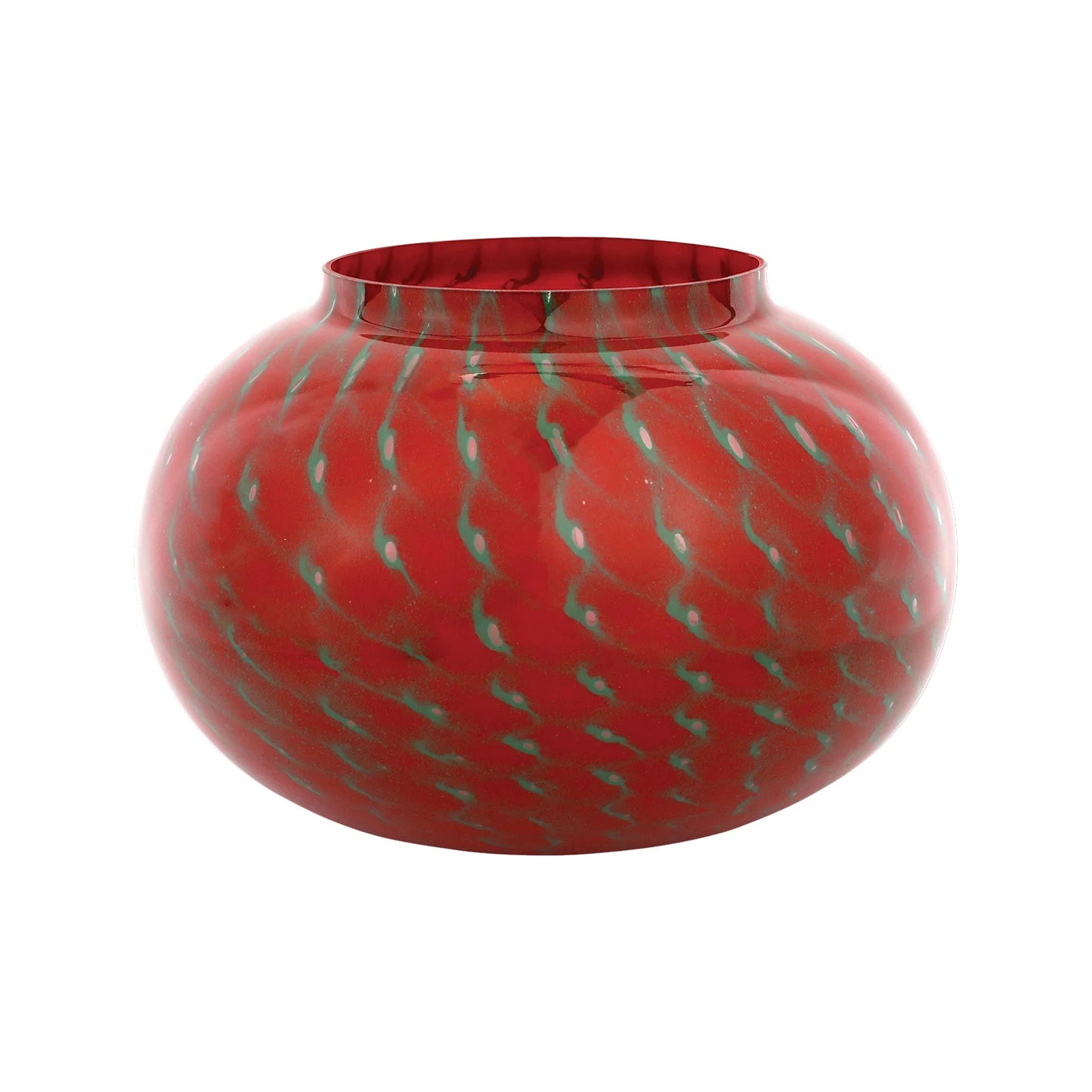 Vietri Marcato Glass Round Vase