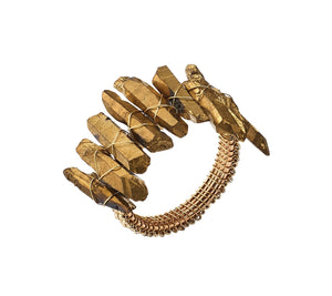 Kim Seybert Radiant Napkin Ring in Gold