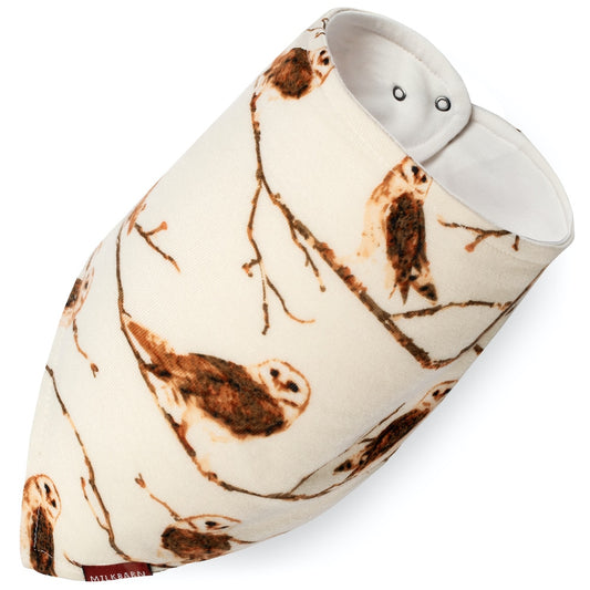 Milkbarn Kerchief Bib Owl