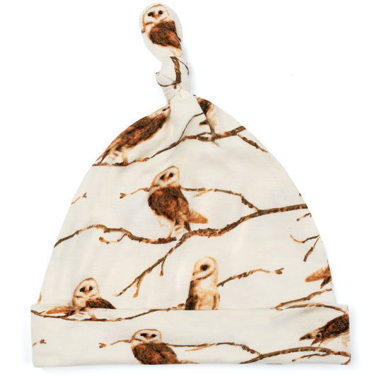 Milkbarn Knotted Hat Owl