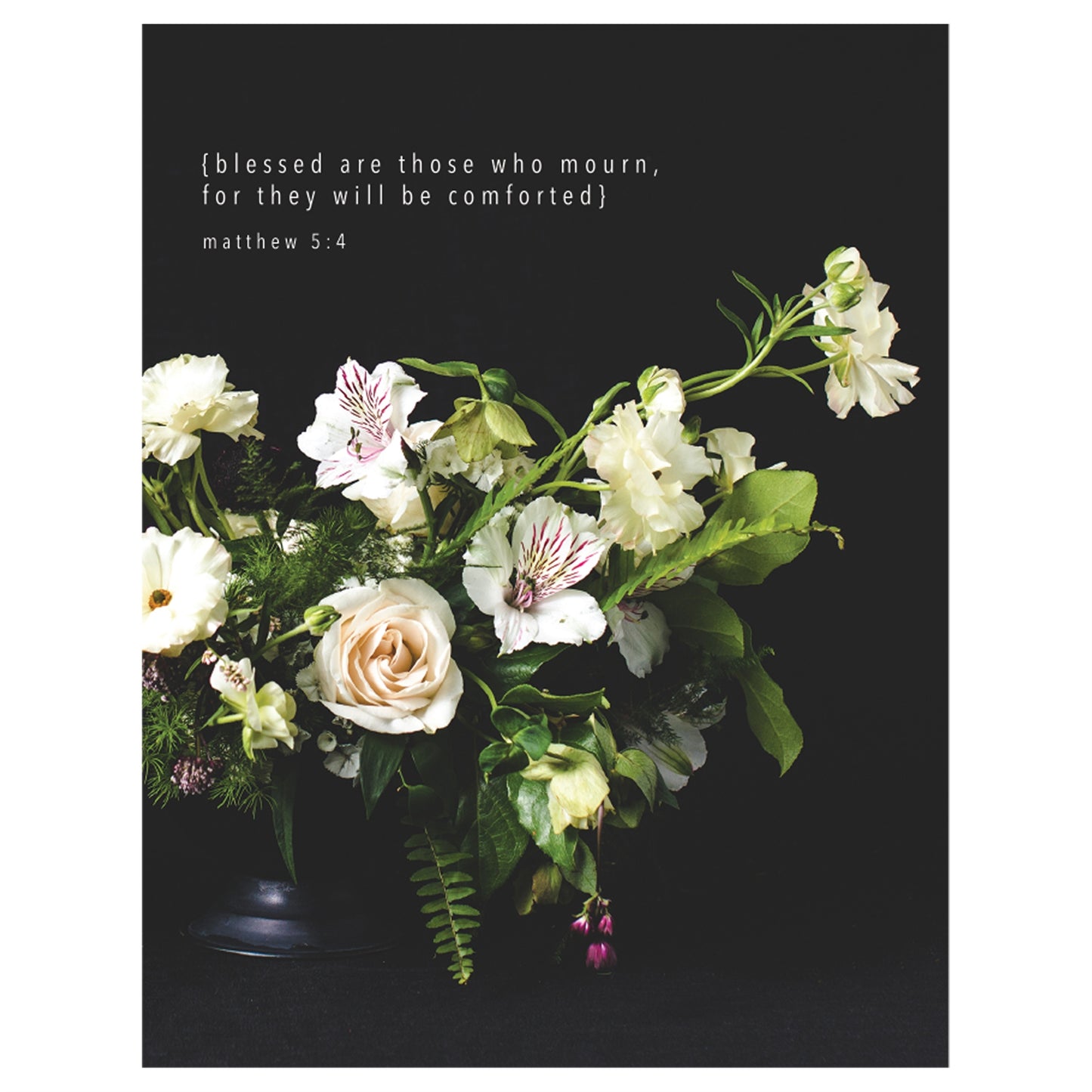 Floral Sympathy Card