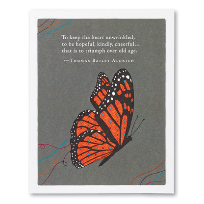 To Keep the Heart Unwrinkled - Positively Green