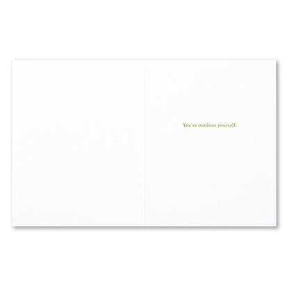 Thank You for Everything - Positively Green card