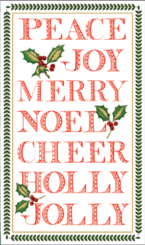 Yuletide Cheer Paper Matchbox