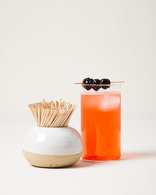 Farmhouse Pottery Cocktail Pick Holder