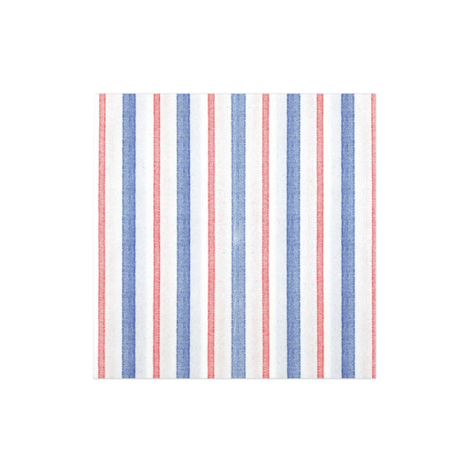 Vietri Papersoft Americana Stripe Dinner Napkins (Pack of 20)