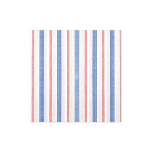 Vietri Papersoft Americana Stripe Dinner Napkins (Pack of 20)