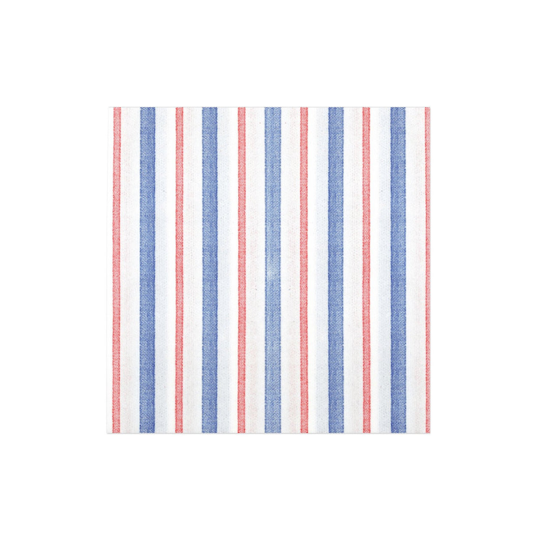 Vietri Papersoft Americana Stripe Dinner Napkins (Pack of 20)