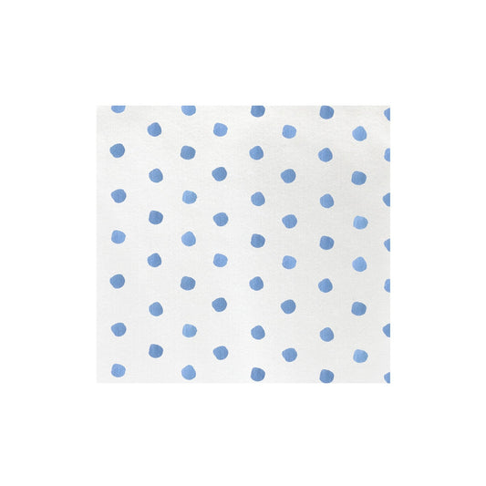 Vietri Papersoft Dot Light Blue Dinner Napkins (Pack of 20)