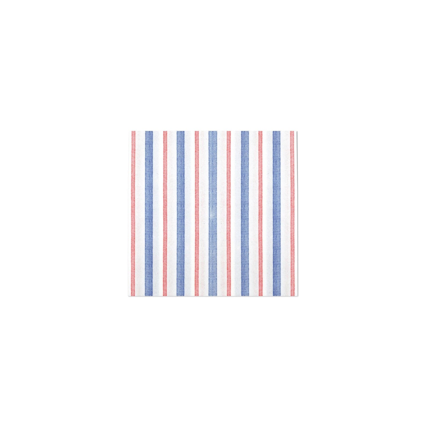 Vietri Papersoft Americana Stripe Cocktail Napkins (Pack of 20)
