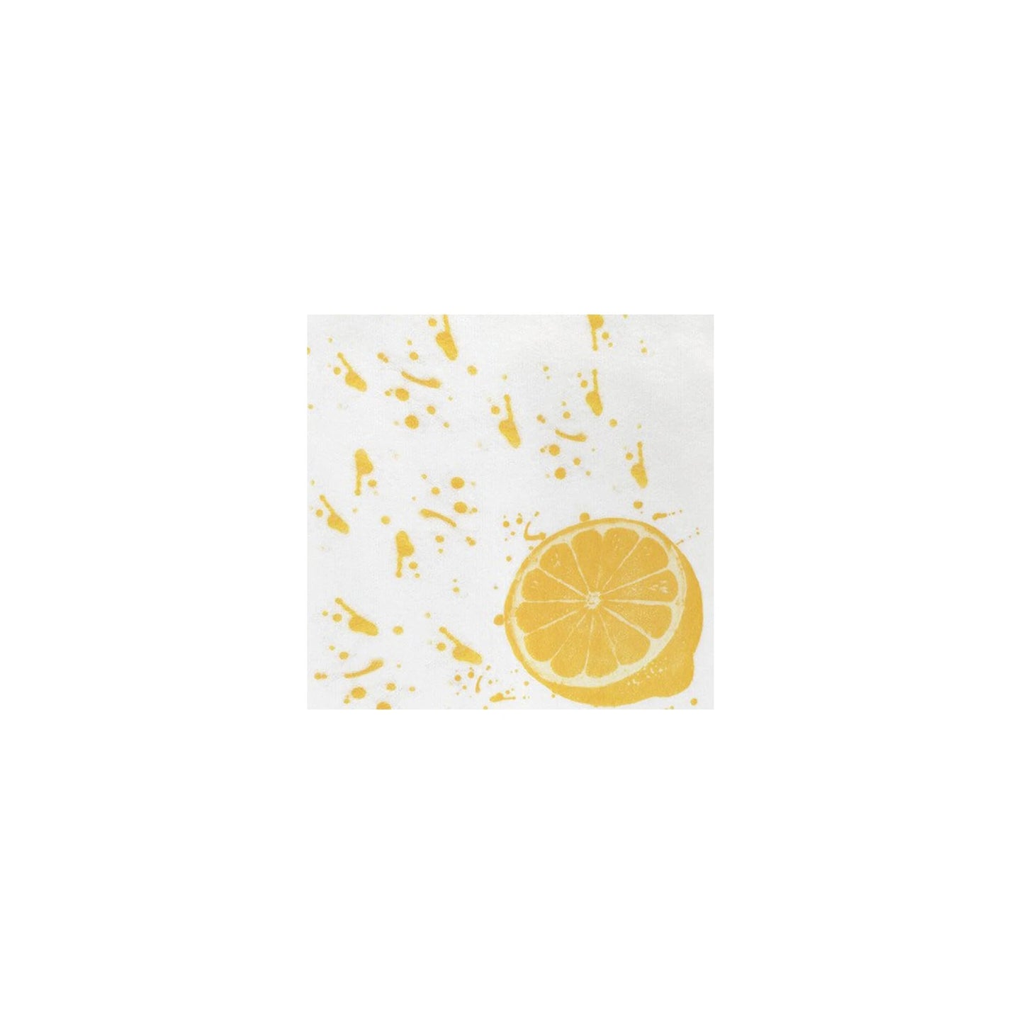 Vietri Papersoft Lemon Cocktail Napkins (Pack of 20)